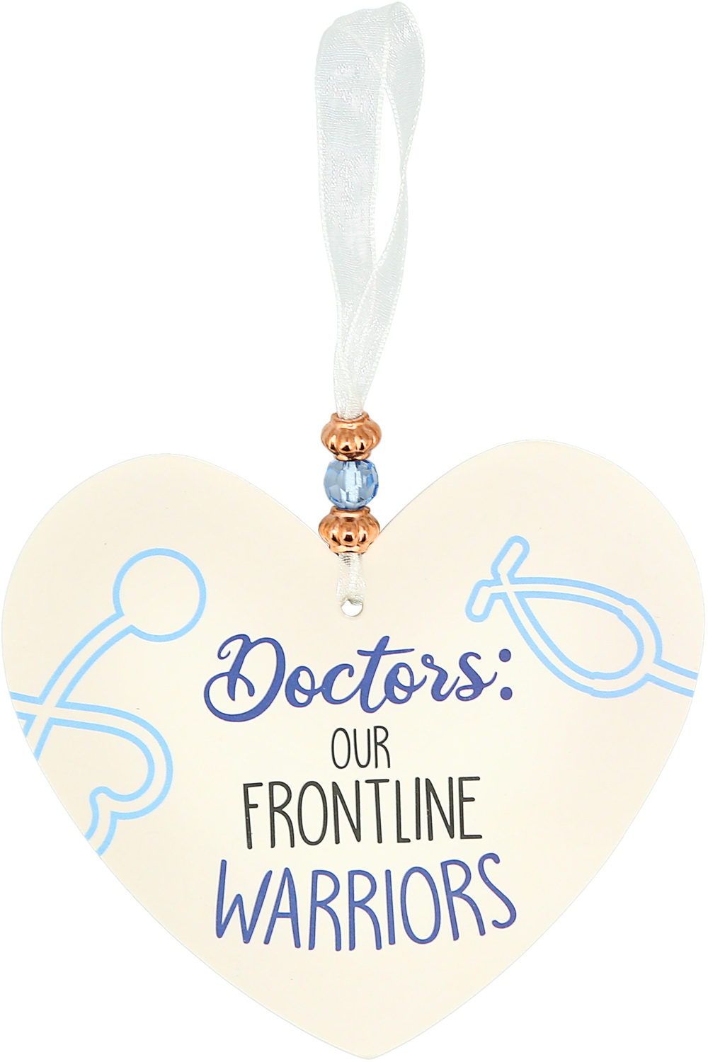 Doctors by Essentially Yours - Doctors - 3.5" Heart-Shaped Ornament