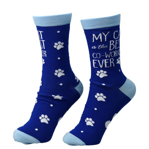 Cat by Essentially Yours - S/M Unisex Cotton Blend Sock