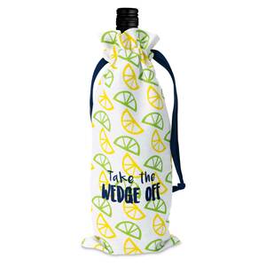 Wedge Off by Livin' on the Wedge - 6" x 14" 100% Cotton Gift Bag