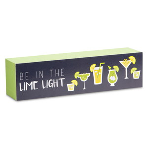 Lime Light by Livin' on the Wedge - 6" x 1.5" Plaque