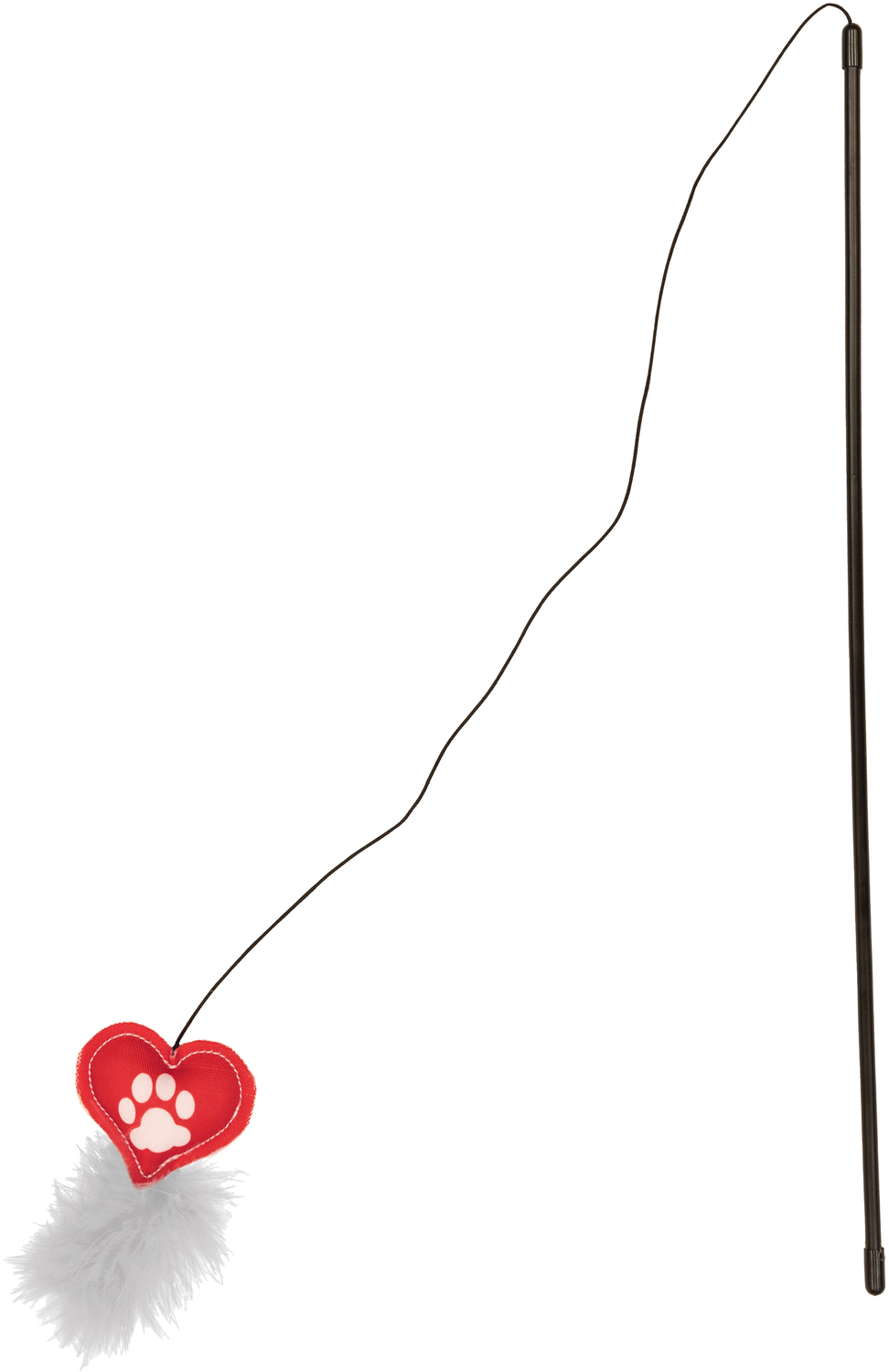 Heart by Furever Pawsome - Heart - 18" Cat Teaser Wand