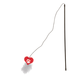 Heart by Furever Pawsome - 18" Cat Teaser Wand