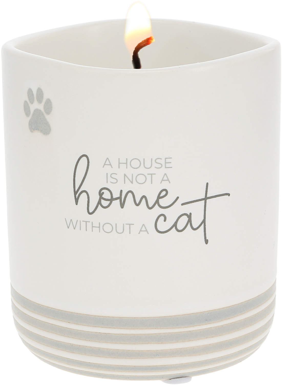Home - Cat by Furever Pawsome - Home - Cat - 10 oz - 100% Soy Wax Reveal Candle
Scent: Tranquility