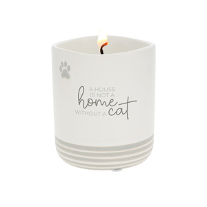 Home - Cat by Furever Pawsome - 10 oz - 100% Soy Wax Reveal Candle
Scent: Tranquility