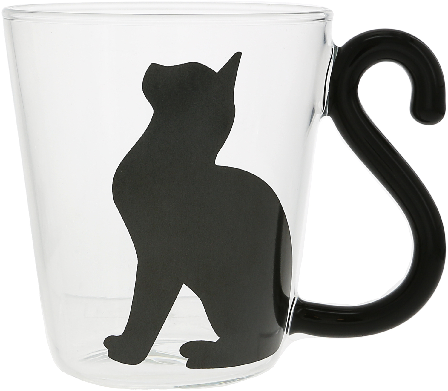 Cat Sitting by Furever Pawsome - Cat Sitting - 12 oz Glass Cup