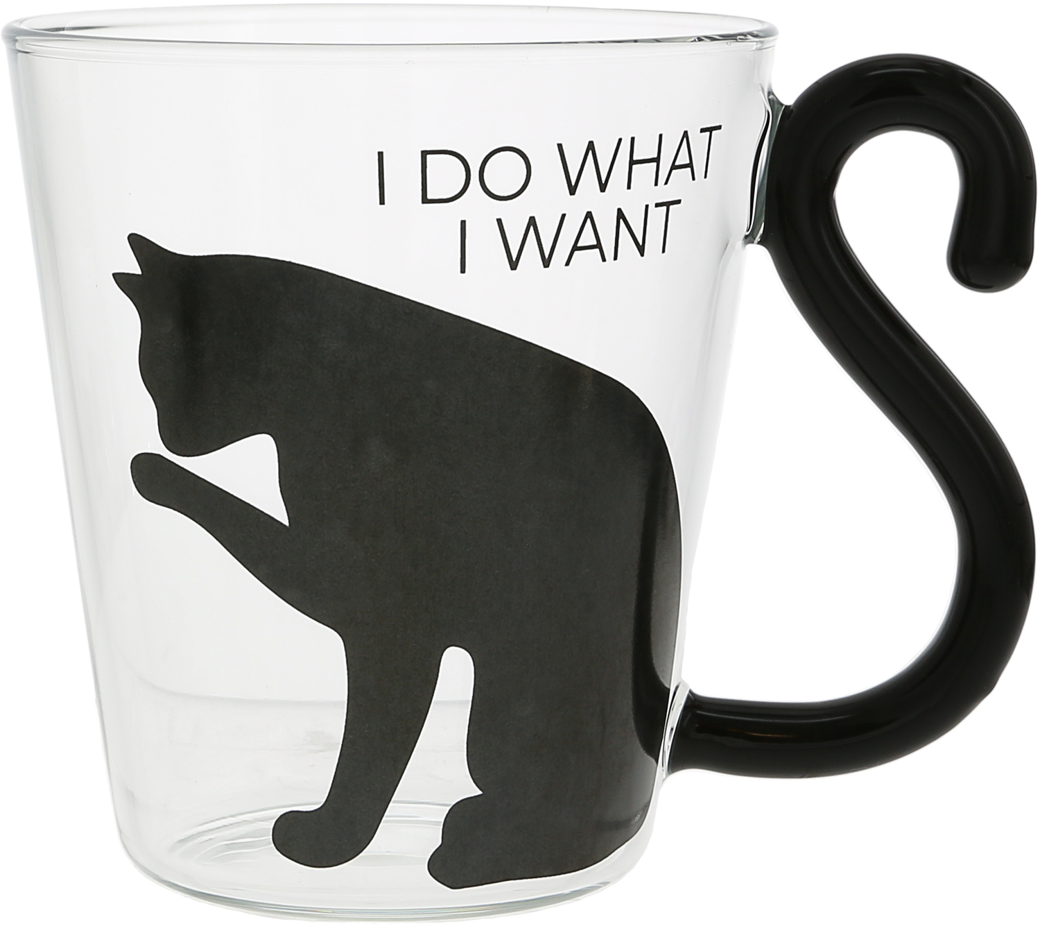 What I Want by Furever Pawsome - What I Want - 12 oz Glass Cup