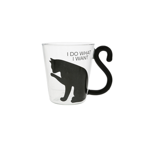 What I Want by Furever Pawsome - 12 oz Glass Cup