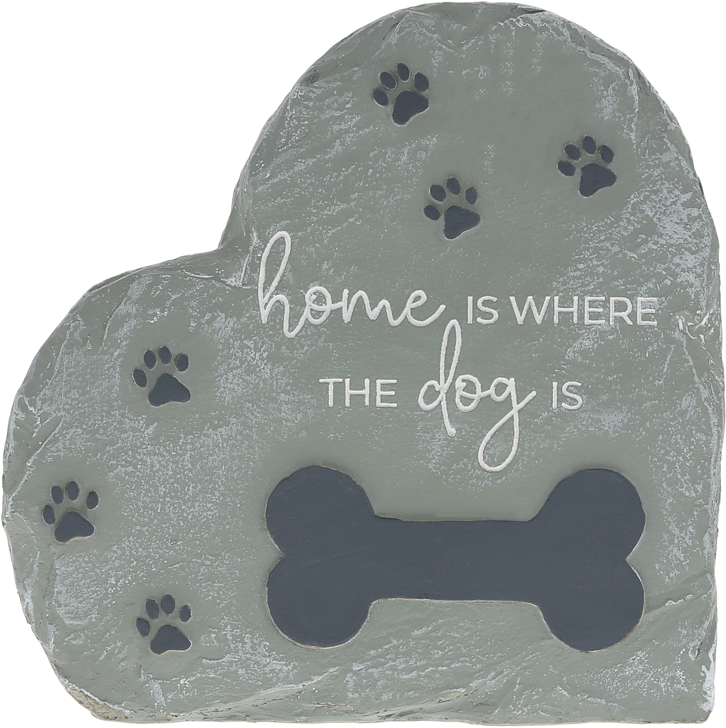 Where The Dog Is by Furever Pawsome - Where The Dog Is - 6" Garden Stone