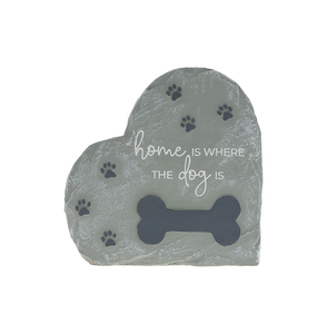 Where The Dog Is by Furever Pawsome - 6" Garden Stone