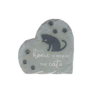 Where The Cat Is by Furever Pawsome - 6" Garden Stone