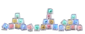 Illuminating Party Cubes by Hiccup - 3 Styles, 4 Packs of Each
