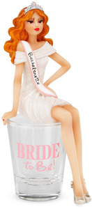 Bride to Be by Hiccup - 5.25" Girl in Shot Glass