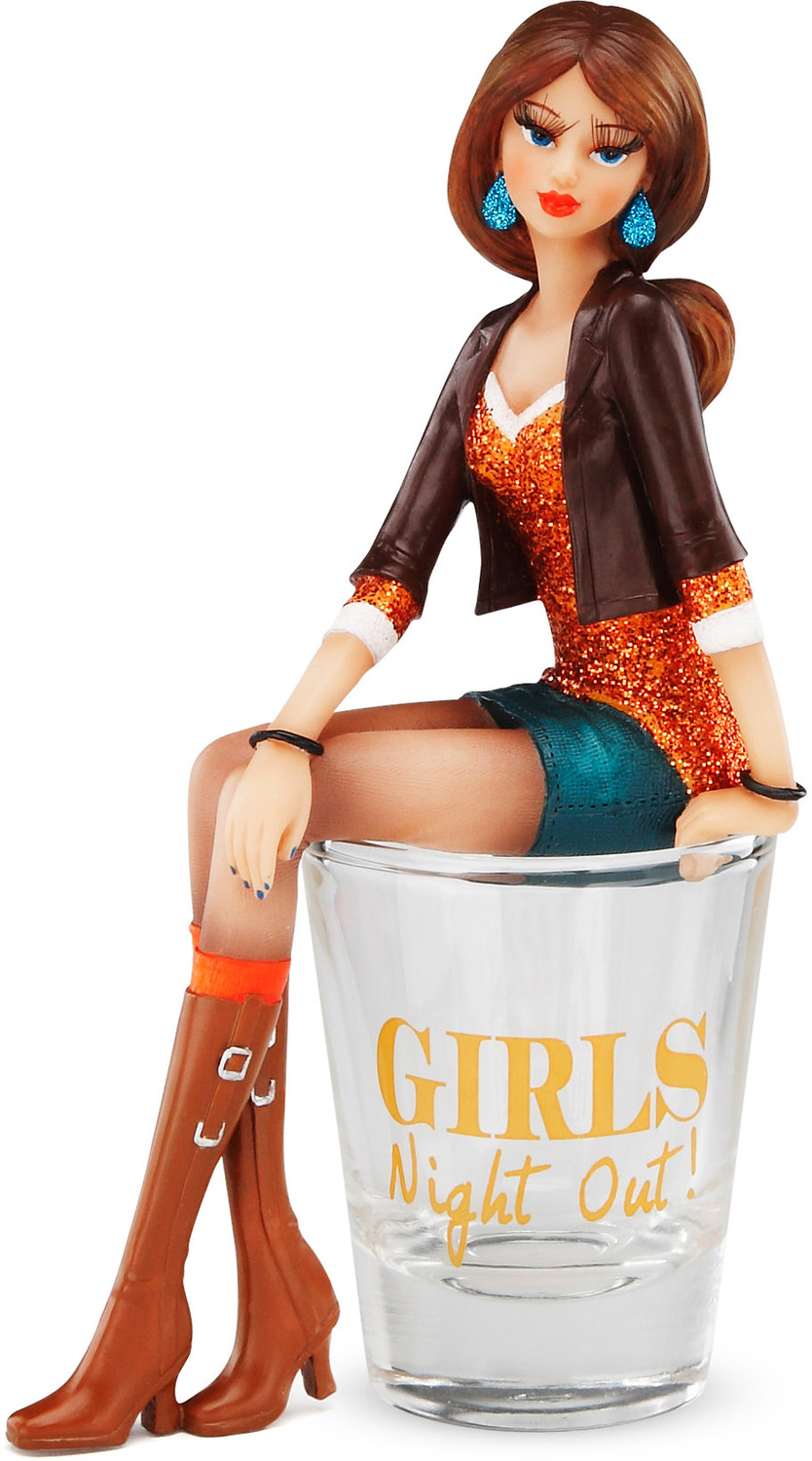 Girls Night Out by Hiccup - Girls Night Out - 5.25" Girl in Shot Glass