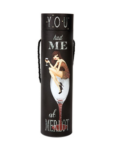 You had me at Merlot by Hiccup - 15" Blinking Wine Box
