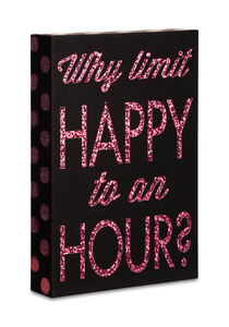 Happy Hour by Hiccup - 4" x 6" Plaque