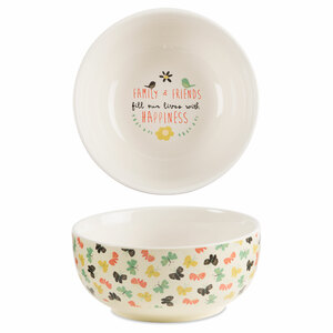 Family & Friends by Bloom by Amylee Weeks - 2.75"x 6" Ceramic Bowl