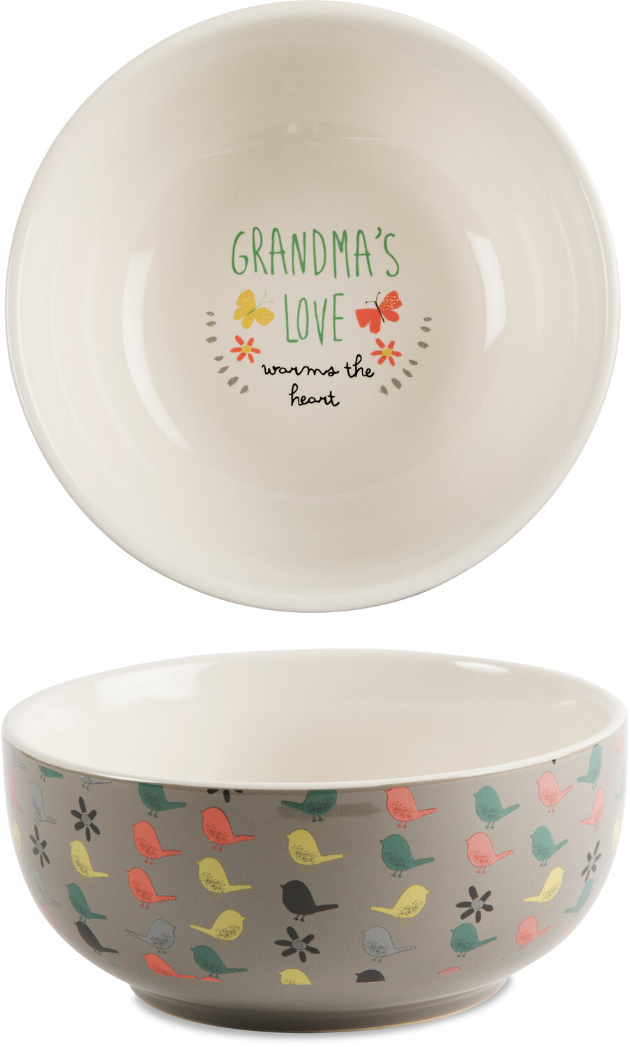 Grandma by Bloom by Amylee Weeks - Grandma - 2.75"x 6" Ceramic Bowl