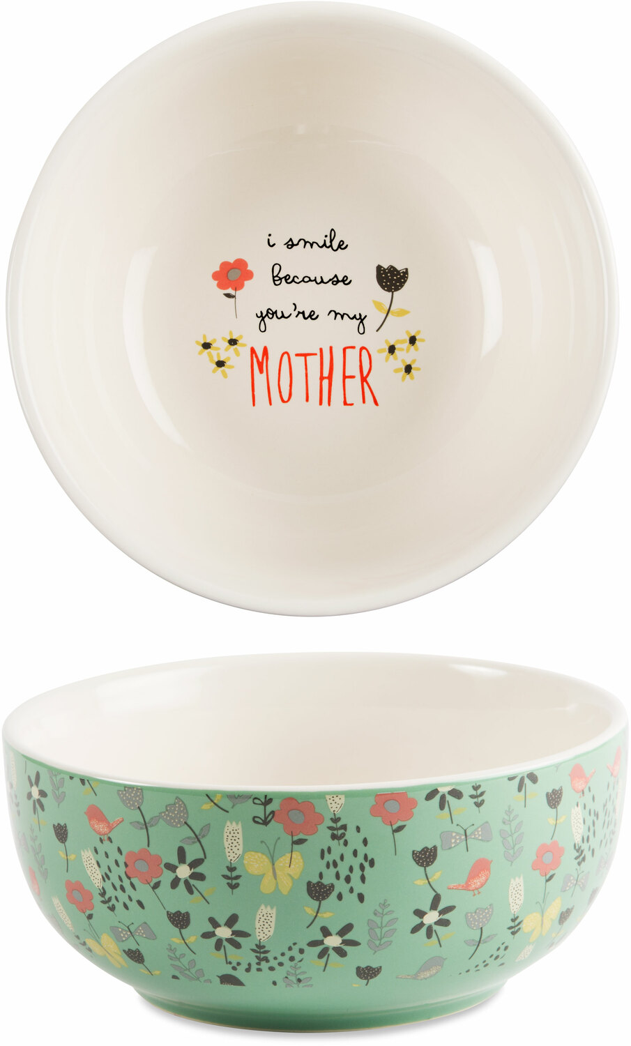 Mother by Bloom by Amylee Weeks - Mother - 2.75"x 6" Ceramic Bowl