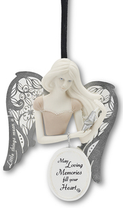 Loving Memories by Little Things Mean A Lot - 3" Angel Ornament