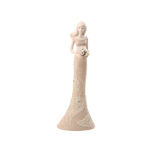Expecting Mother by Little Things Mean A Lot - 8" Figurine with Flowers
