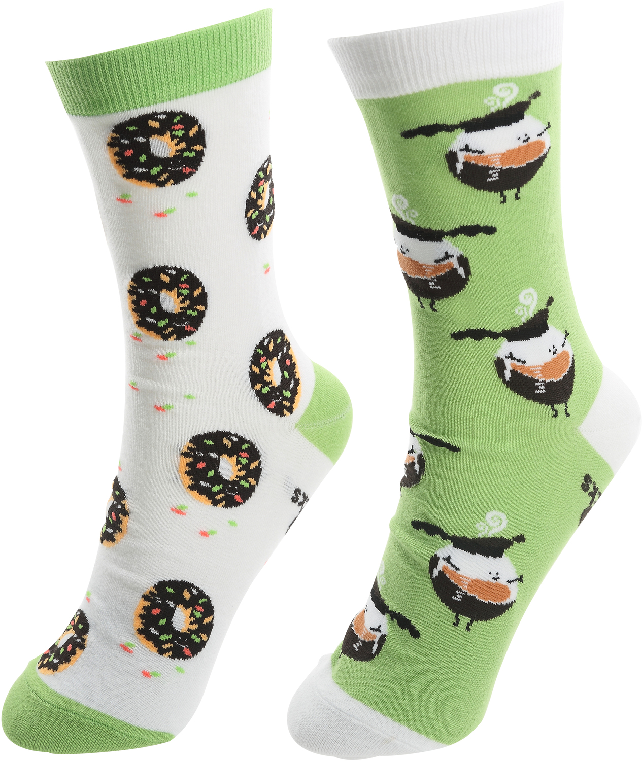 Coffee and Donut by Late Night Snacks - Coffee and Donut - S/M Unisex Socks