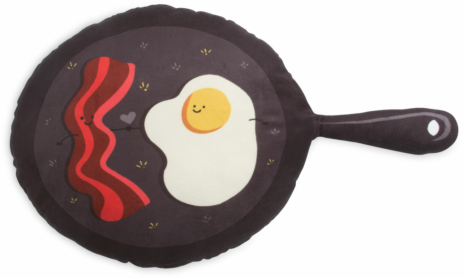 Bacon & Eggs by Late Night Snacks - Bacon & Eggs - 18.5" Character Pillow