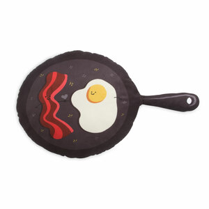 Bacon & Eggs by Late Night Snacks - 18.5" Character Pillow