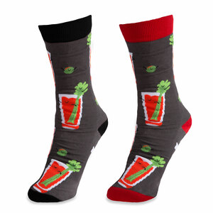 Bloody Mary by Late Night Last Call - S/M Unisex Socks
