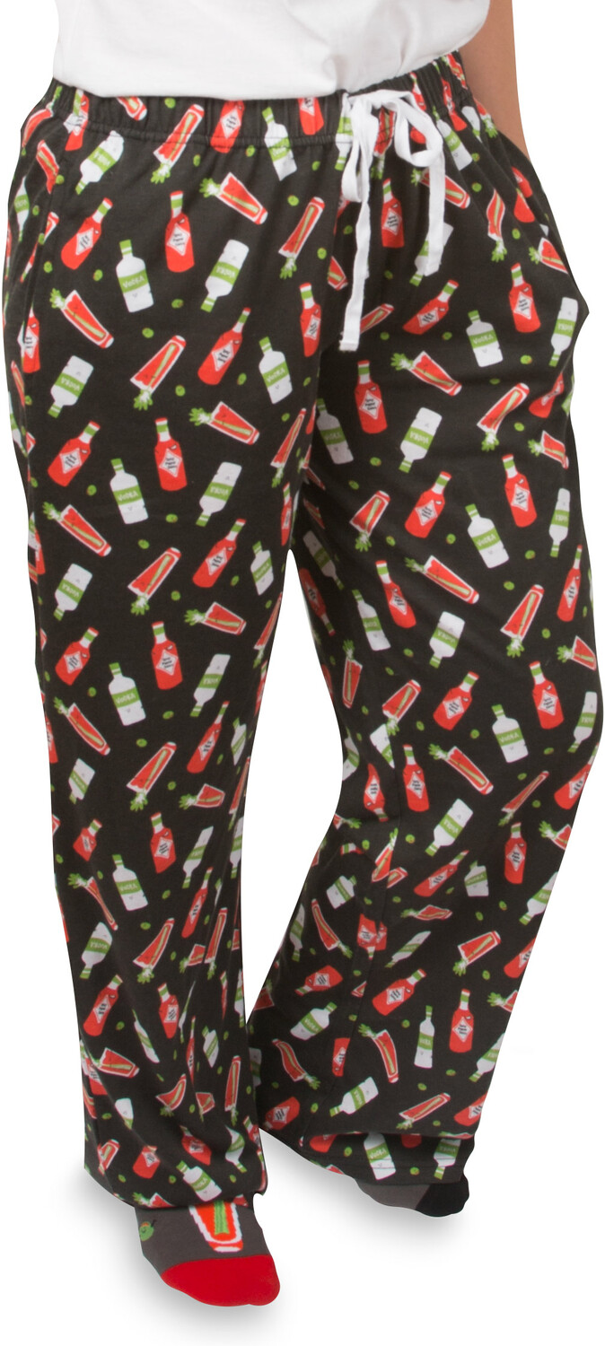 Bloody Mary by Late Night Last Call - Bloody Mary - XS Gray Unisex Lounge Pants