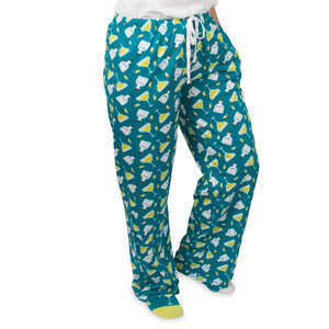 Margarita  by Late Night Last Call - L Teal Unisex Lounge Pants