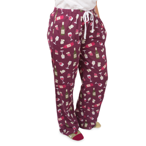 Wine by Late Night Last Call - L Wine Unisex Lounge Pants