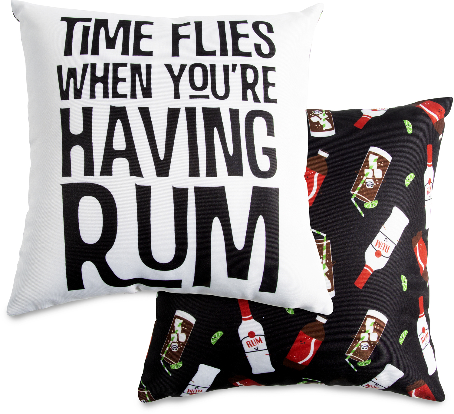 Rum by Late Night Last Call - Rum - 14" x 14" Pillow