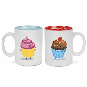 Cupcakes by Late Night Snacks - 18 oz Mug Set