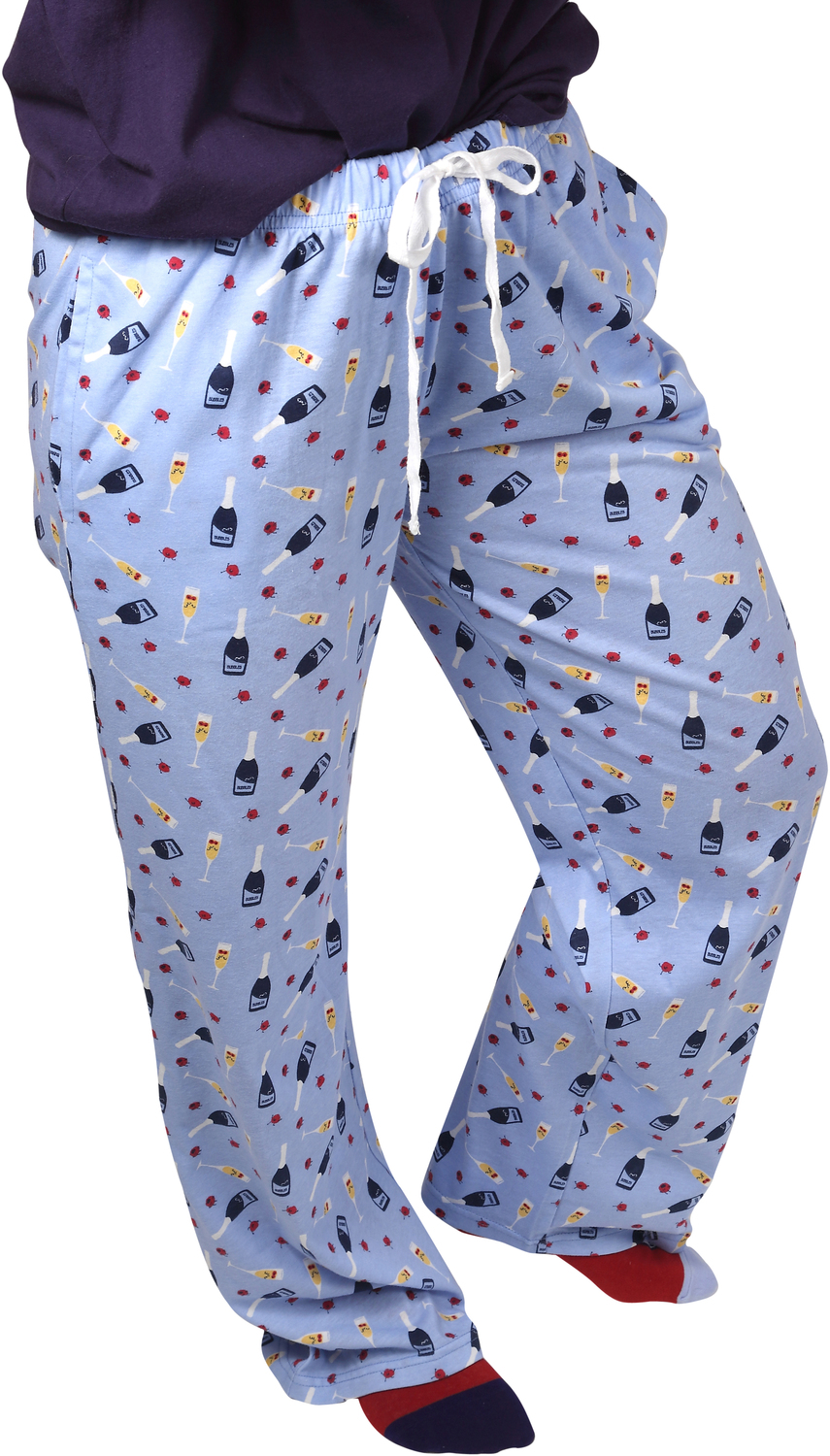 Prosecco & Raspberries
 by Late Night Last Call - Prosecco & Raspberries
 - XS Light Blue Unisex Lounge Pants