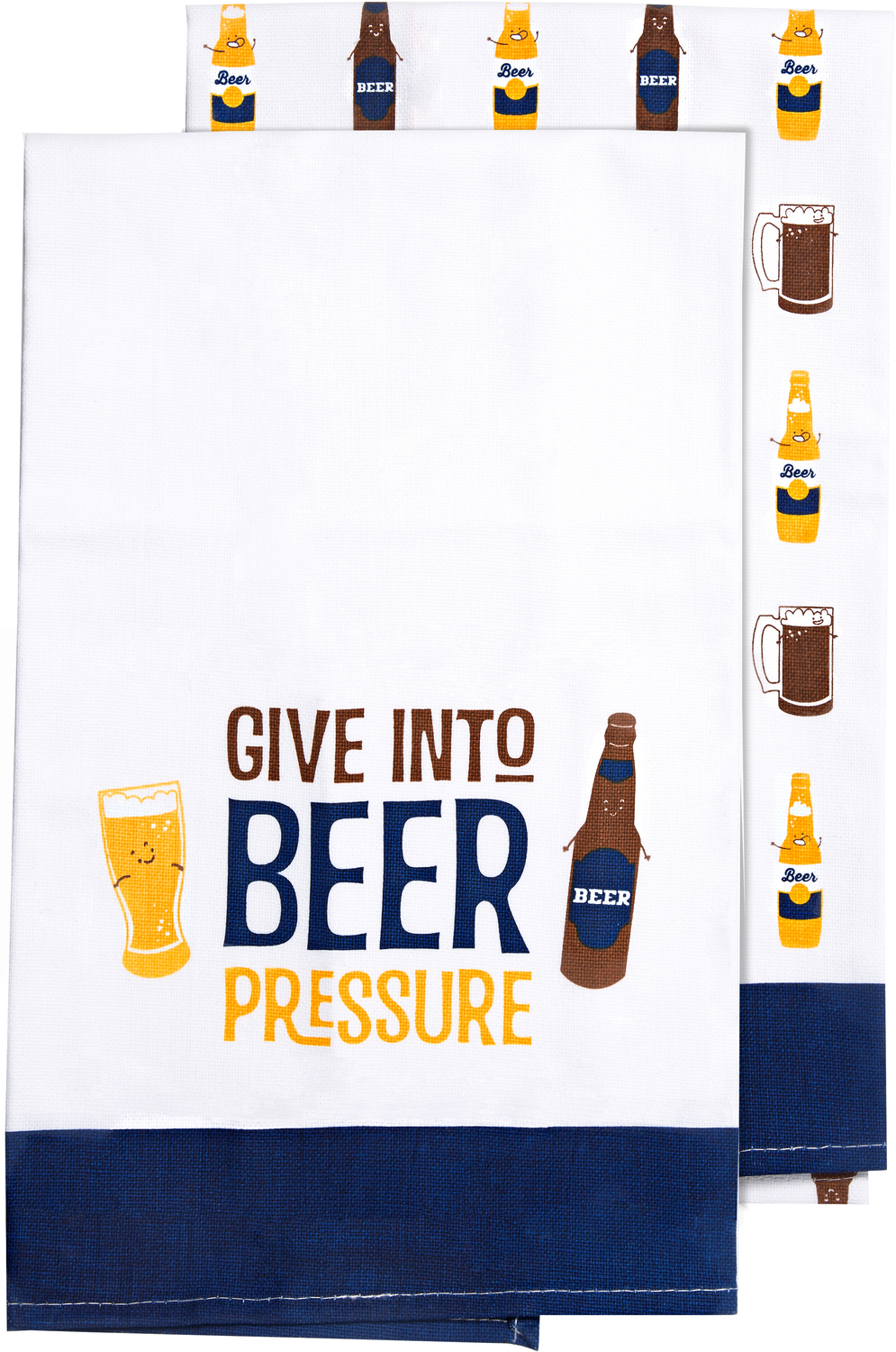 Beer by Late Night Last Call - Beer - Tea Towel Gift Set (2 - 19.75" x 27.5")