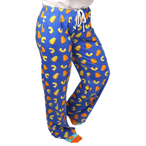 Mac & Cheese by Late Night Snacks - XL Blue Unisex Lounge Pants