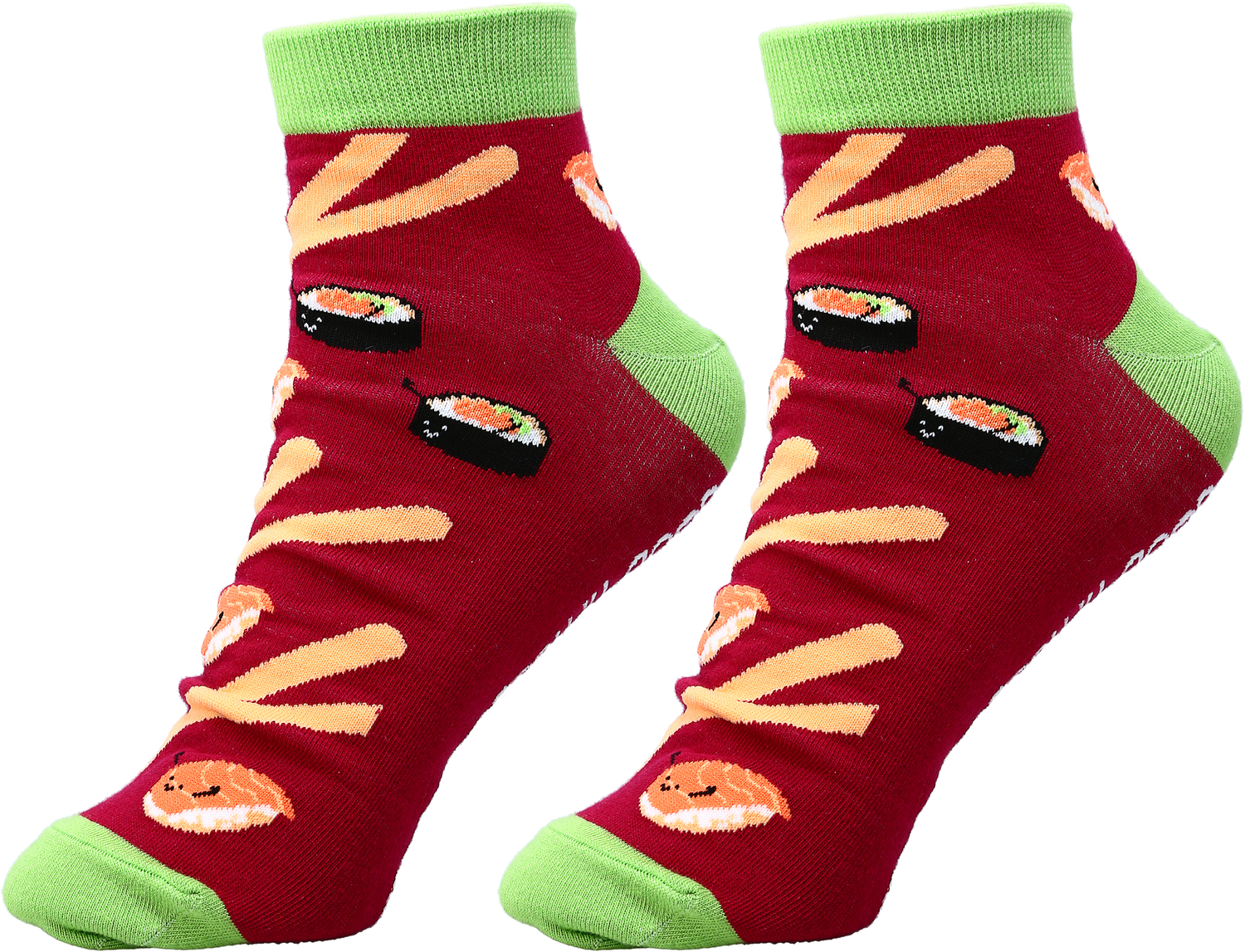 Sushi by Late Night Snacks - Sushi - Cotton Blend Ankle Socks