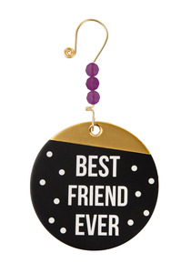 Best Friend Ever by Girlfinds - 3.5" Paper Ornament