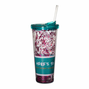 Friends We Won't Forget by Girlfinds - 22 oz Glitter Tumbler