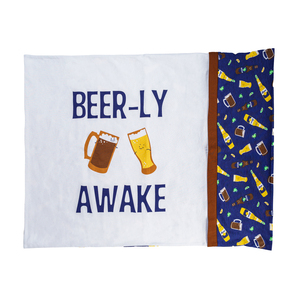 Beer-ly Awake by Late Night Last Call - 20" x 26" Pillowcase