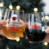Holiday Wine Glasses by Late Night Last Call - Scene