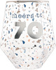 Cheers to 70 by Happy Confetti to You - Alt
