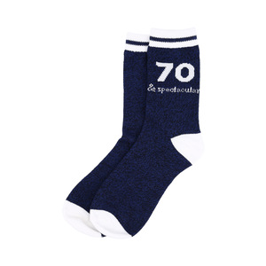 70 & Spectacular by Happy Confetti to You - Ladies Crew Sock