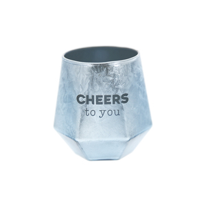 Cheers To You by Happy Confetti to You - 3 oz Geometric Shot Glass
