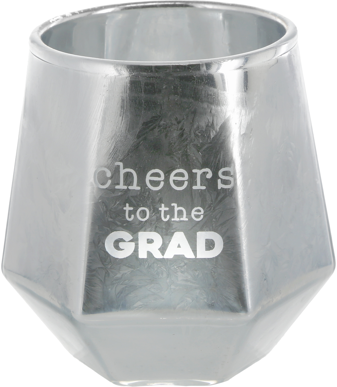 Cheers Grad by Happy Confetti to You - Cheers Grad - 3 oz Geometric Shot Glass