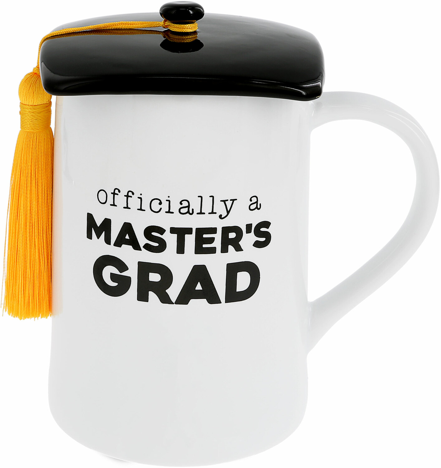 Master's Grad by Happy Confetti to You - Master's Grad - 17 oz Mug with Lid