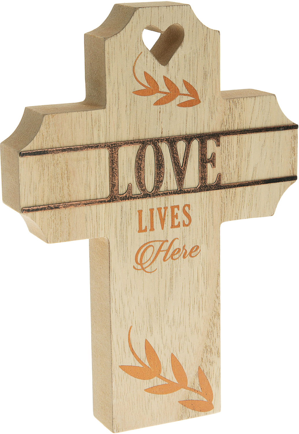 Love by Blessed by You - Love - 8" Self-Standing Cross Plaque