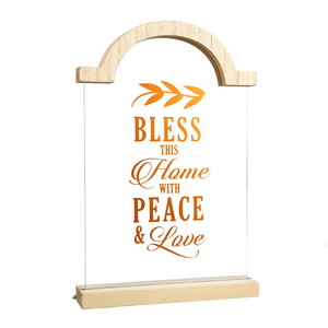 Home by Blessed by You - 9" Self Standing Plaque