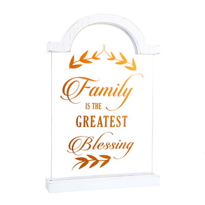 Family by Blessed by You - 9" Self Standing Plaque