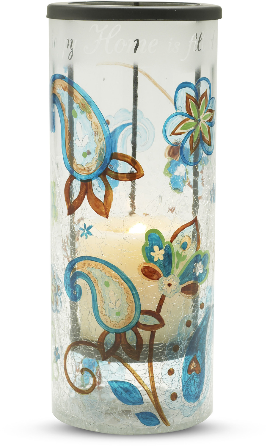 Home by Perfectly Paisley - Home - 10" Glass Hurricane Cdl Hldr